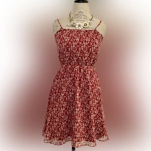 Beautiful NWT Fuchsia floral printed dress